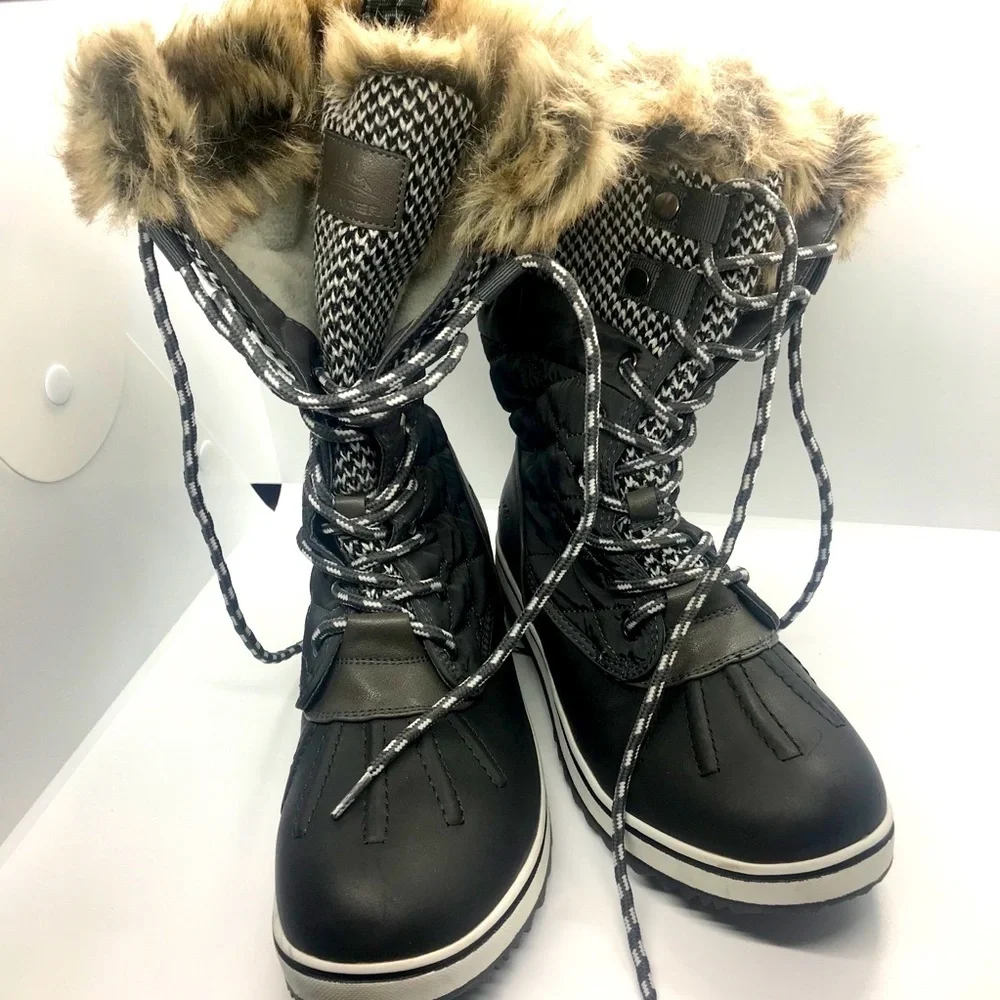 ALEADER Women's Mid-Calf Cold-Weather boots